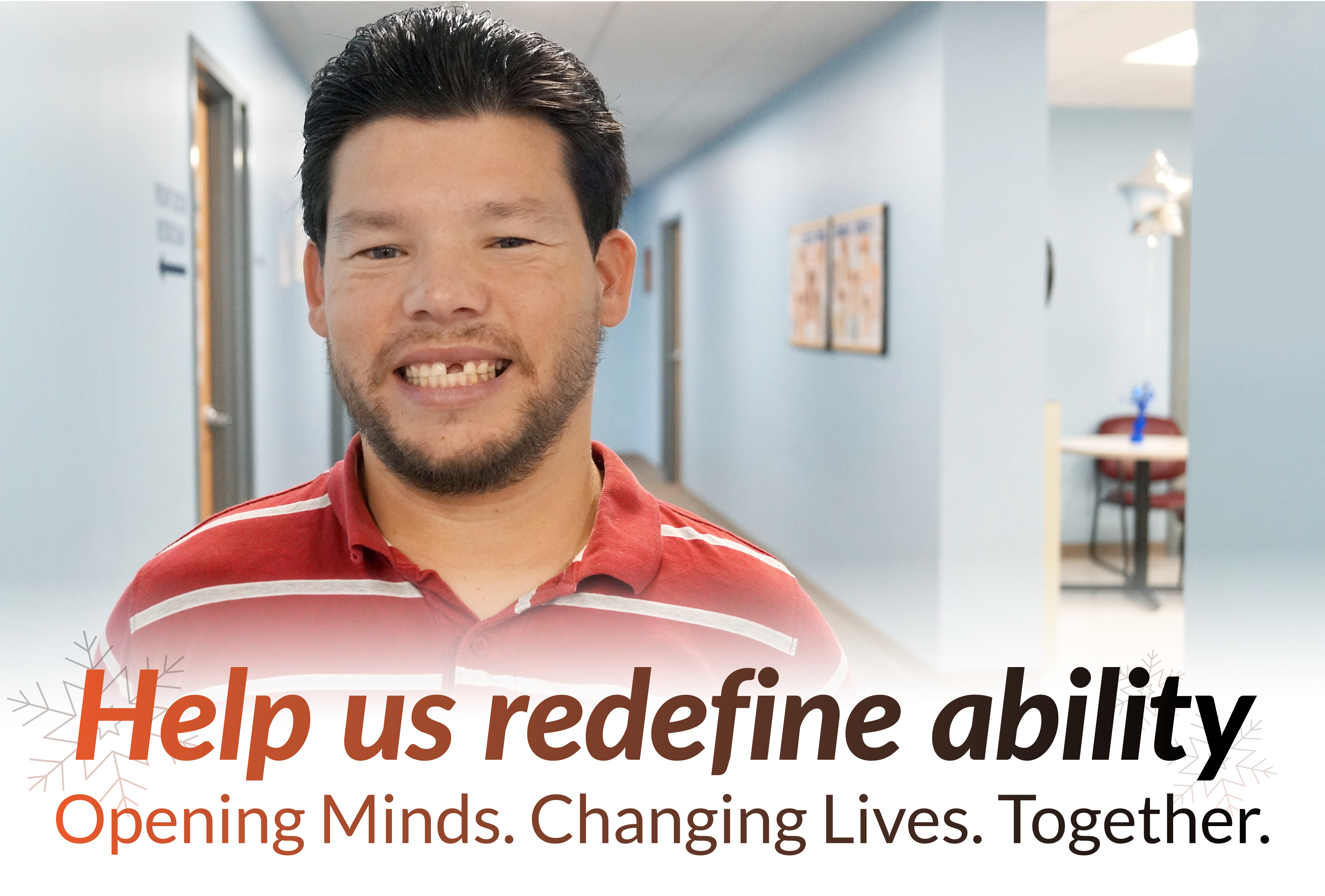 Help us redefine ability. Donate today.